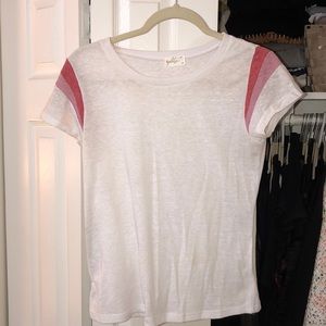 White short sleeve shirt